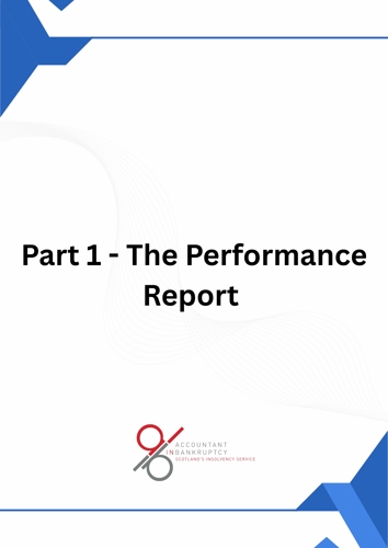 Part 1: The Performance Report
